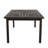 Club Aluminum Rectangular Dining Table Slate Gray-38651382