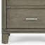 2 tiroirs gris Paynewood Table de chevet