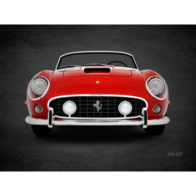 «Ferrari 250 Gt» par Mark Rogan, reproduction sur toile tendue