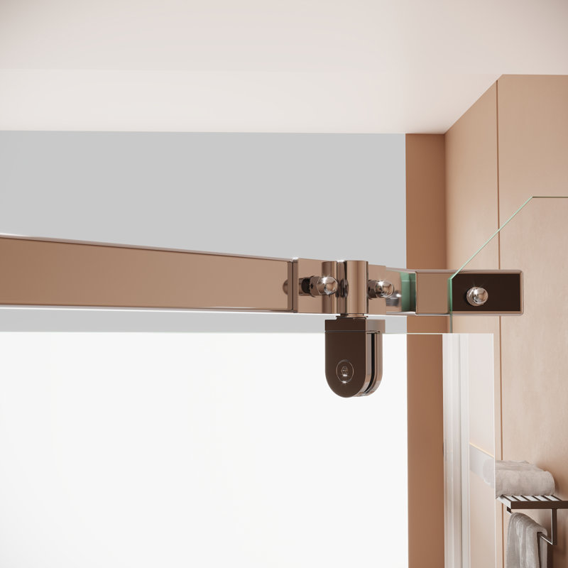 Frameless Neo-angle Shower Enclosure, 6mm Tempered Glass, Modern Bathroom Upgrade