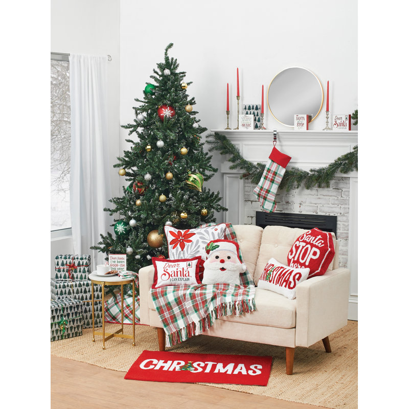 Carter Christmas Plaid Stocking