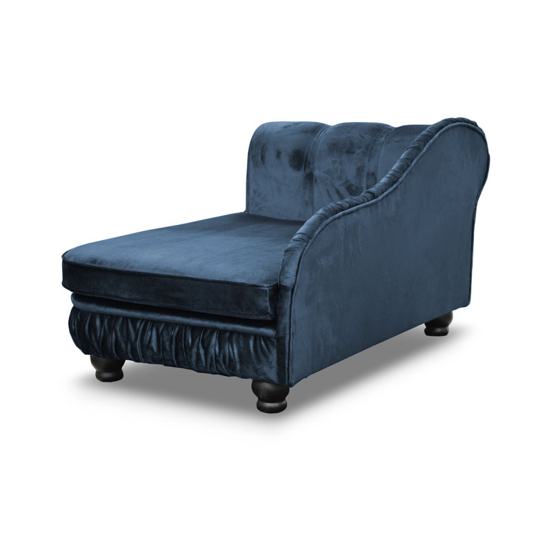 Alana Polyester Pet Bed, Blue