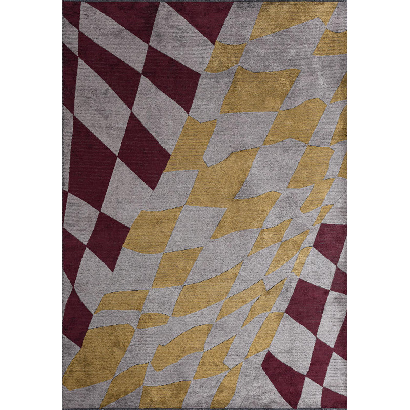 Rapture Abstract Area Rug, Rectangle 7'10" x 9'10"