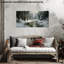 Grandes photos hivernales, art mural sur toile, paysage d'hiver, paysage d'hiver-686544943