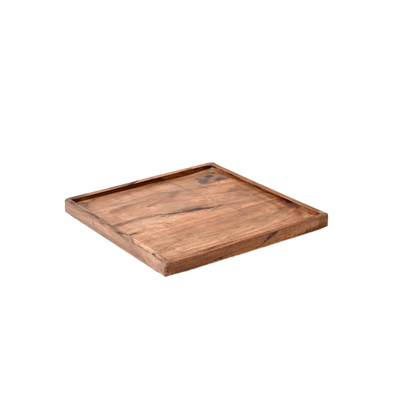 Gehrig Solid Wood Tray, 0.75" H x 10.5" L x 10.5" D
