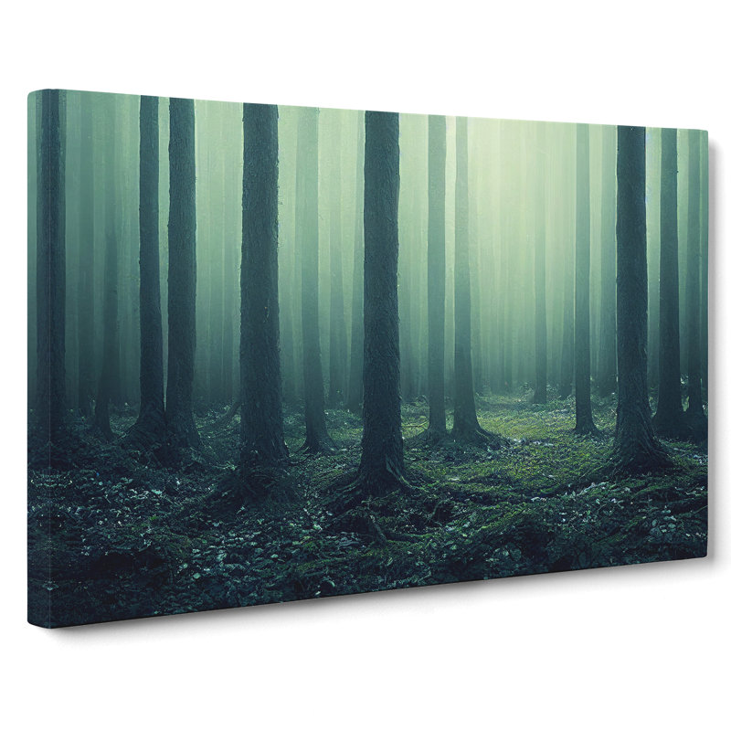 Forest Mist Vol.1 - Wrapped Canvas, 35cm H x 50cm W x 3cm D