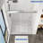Opal Mirage MCOCOD 56-60.75" W x 76" H Double Sliding Frameless Soft Close Shower Door with 3/8" (10mm) Clear Glass-58594007