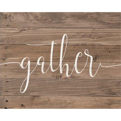 " Rustic Gather Script "