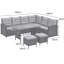 Annaise 8 - Person Garden Lounge Set with Cushions-1149053488