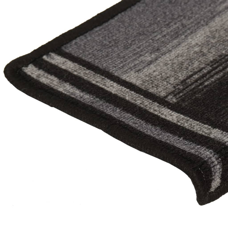 Gracemarie Non-Slip Stair Tread, Black