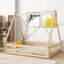 Arik Kids Full Tent-shaped Floor Bed Standard Platform Bed by Harper Orchard-1687951741-1688673455