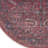 Machine Washable Oriental Red Area Rug-112557375