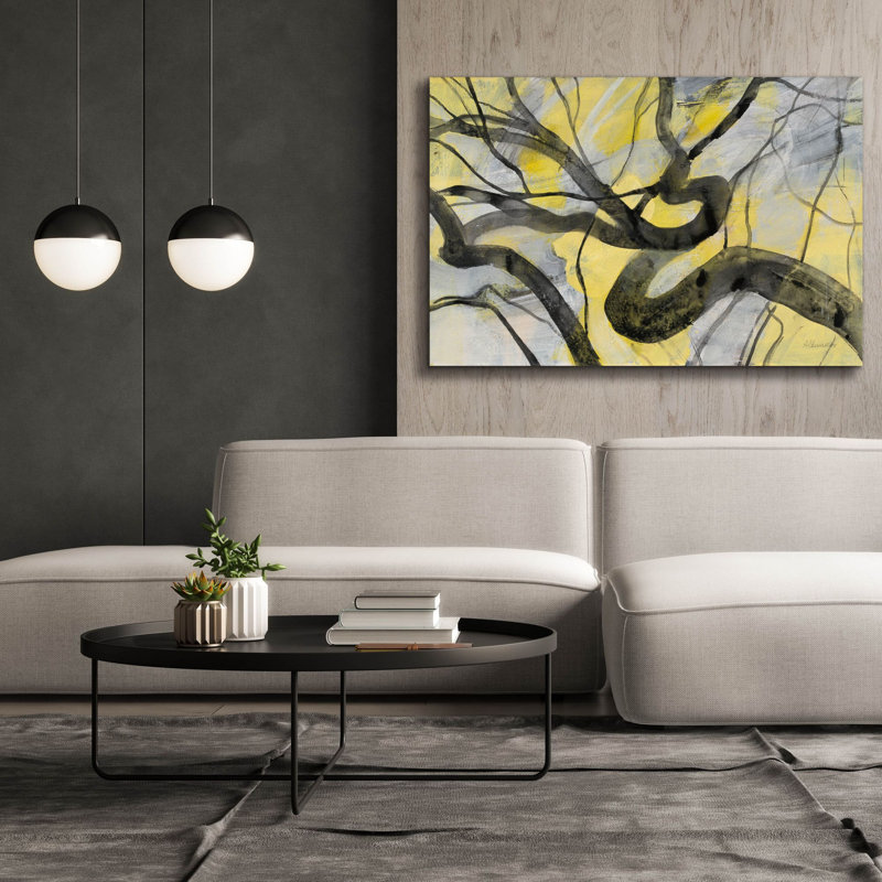 Toile épique «Twist» par Albena Hristova, 60 po x 40 po