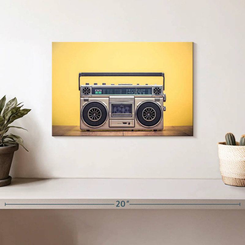 Abarca Boombox, H 8 po x l 12 po