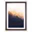 Sri Pada Adams Peak in Sri Lanka in Abstract - Framed Print-55730009-55730013