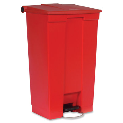 Plastic Step On Kitchen Trash Can