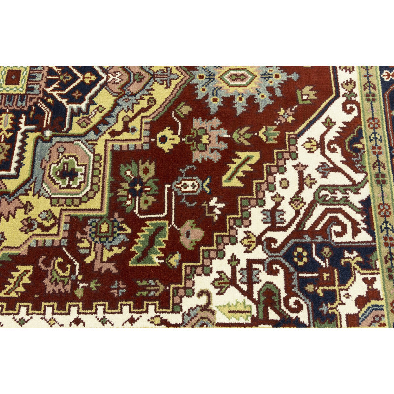 Silender Performance Wool Geometric Rug