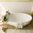 70.1'' x 35.4'' Soaking Solid Surface Bathtub