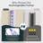 Stainless Steel Handheld Milk Frother Purple-117190093