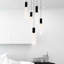 Mini-luminaire suspendu 12 po à DEL intégré moderne pour îlot de cuisine, salle à manger ou vestibule-94314939
