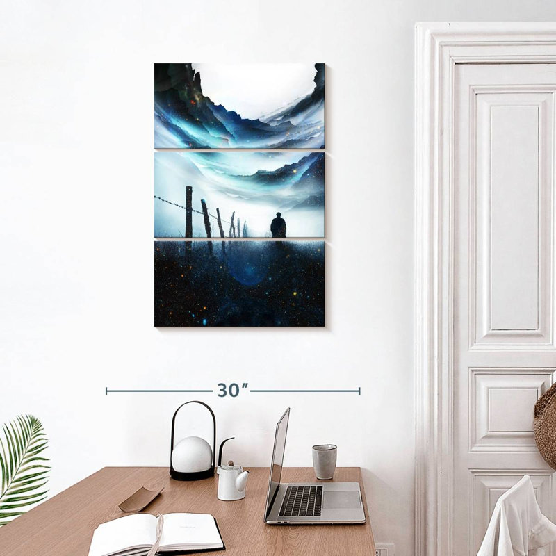 Kelan The Abyss, 32" H x 20" W