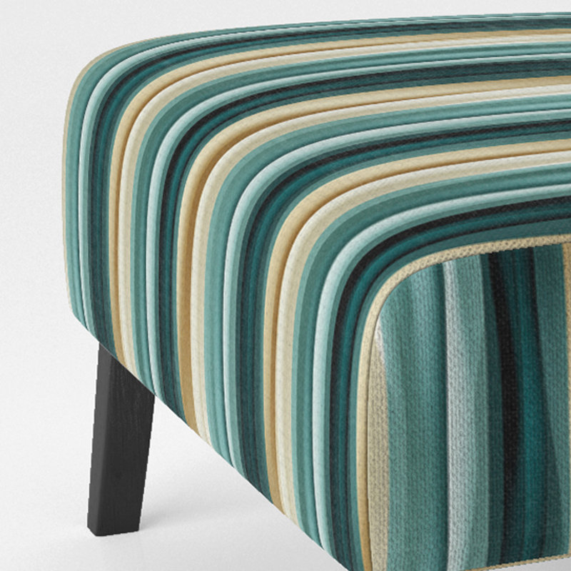 Fauteuil de chambre Serene Stripes - Rembourré