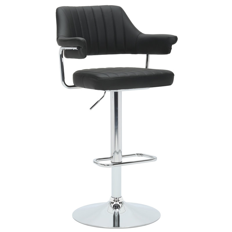 Swivel Upholstered Bar Stool