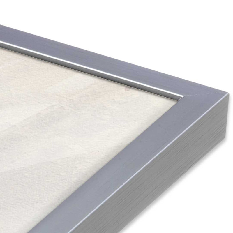 «Momas Table» par Stephen Calcasola, reproduction d'art sur toile, Silver, 32" H x 24" W