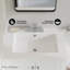 Plateau de meuble-lavabo simple 25 po Voltaire-46724629