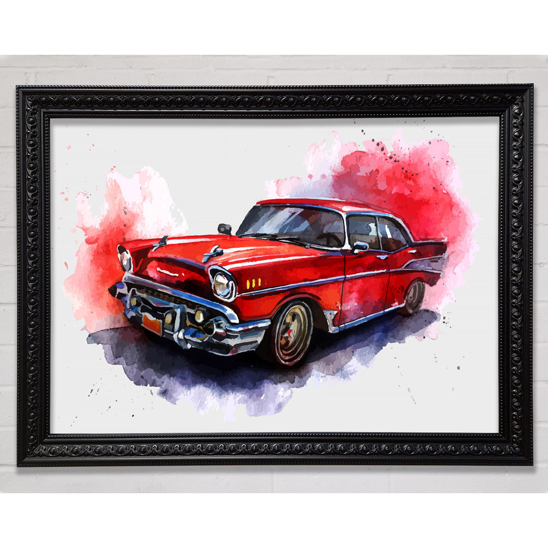 Gerahmter Kunstdruck Chevrolet 1950'S Classic