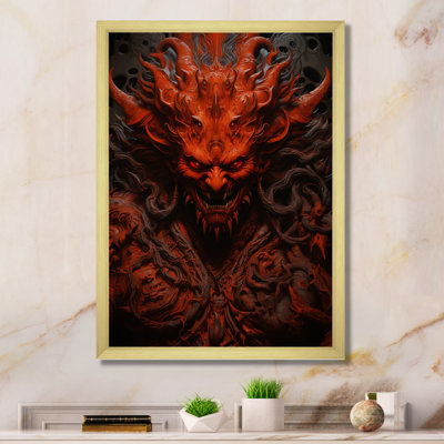 " Hinduism Asuras Demon Fiery Flame I "