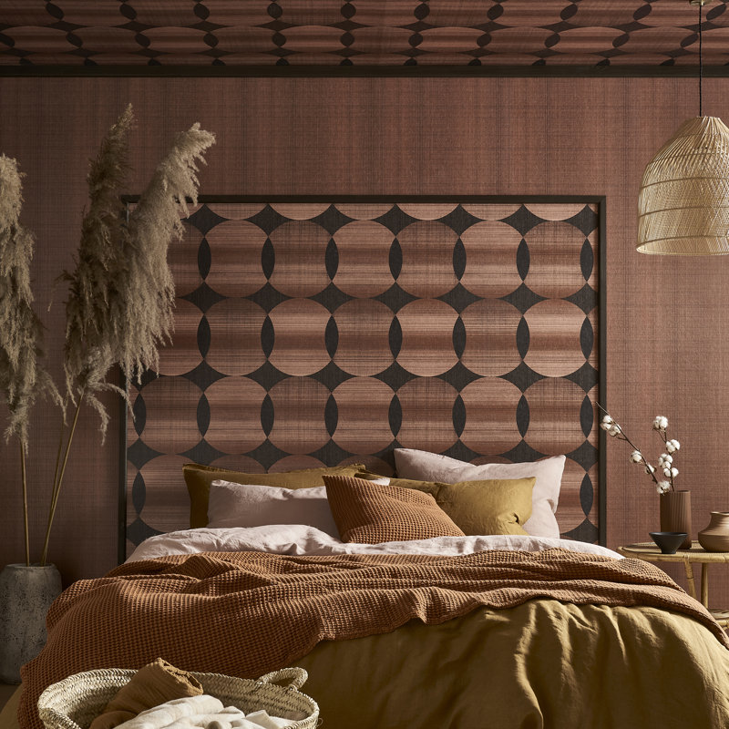 Tramonto Acacia Wallpaper, Brown