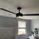 Vaczon 52" 3 - Blade Modern Industrial Black Ceiling Fan with Remote Control