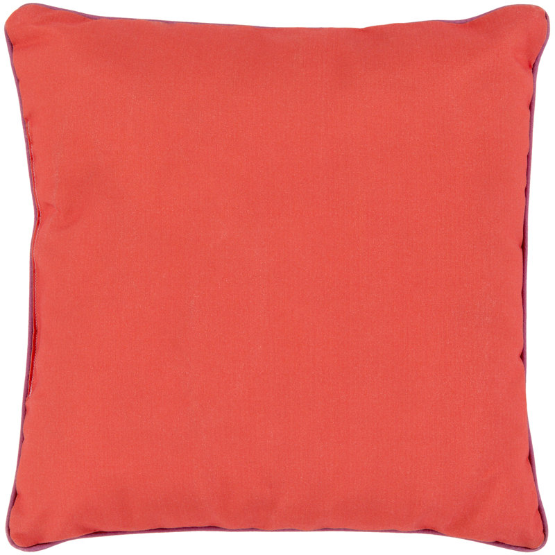 Solid Colour Outdoor Throw Pillow, 16" H x 16" W x 4" D, Lime
