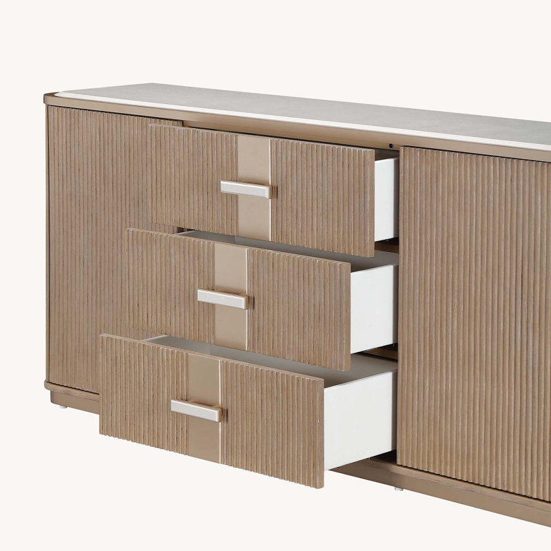 West Kensington Sideboard - Sea Salt Caramel, Tan