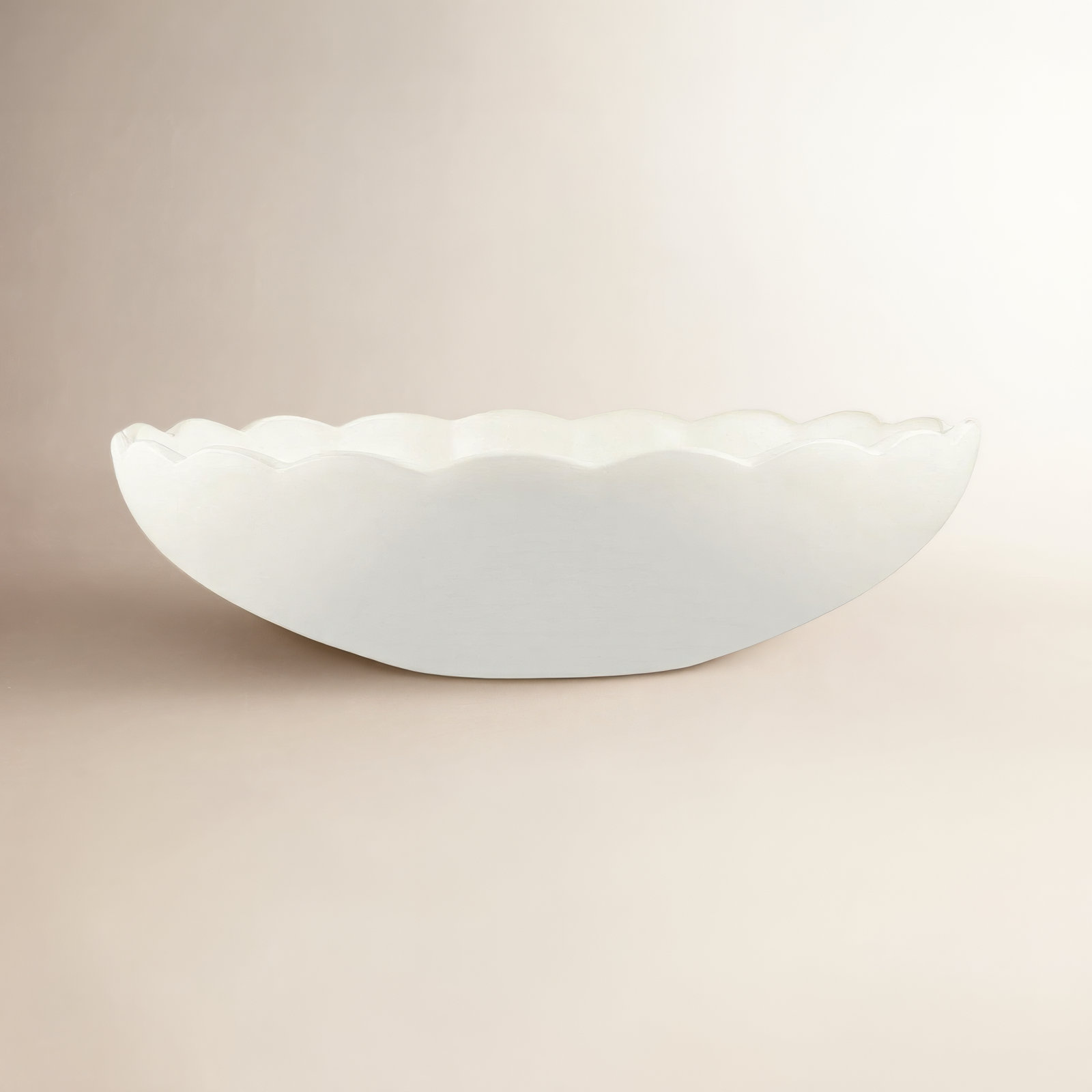 Lafayette Stoneware Salad Plate, White