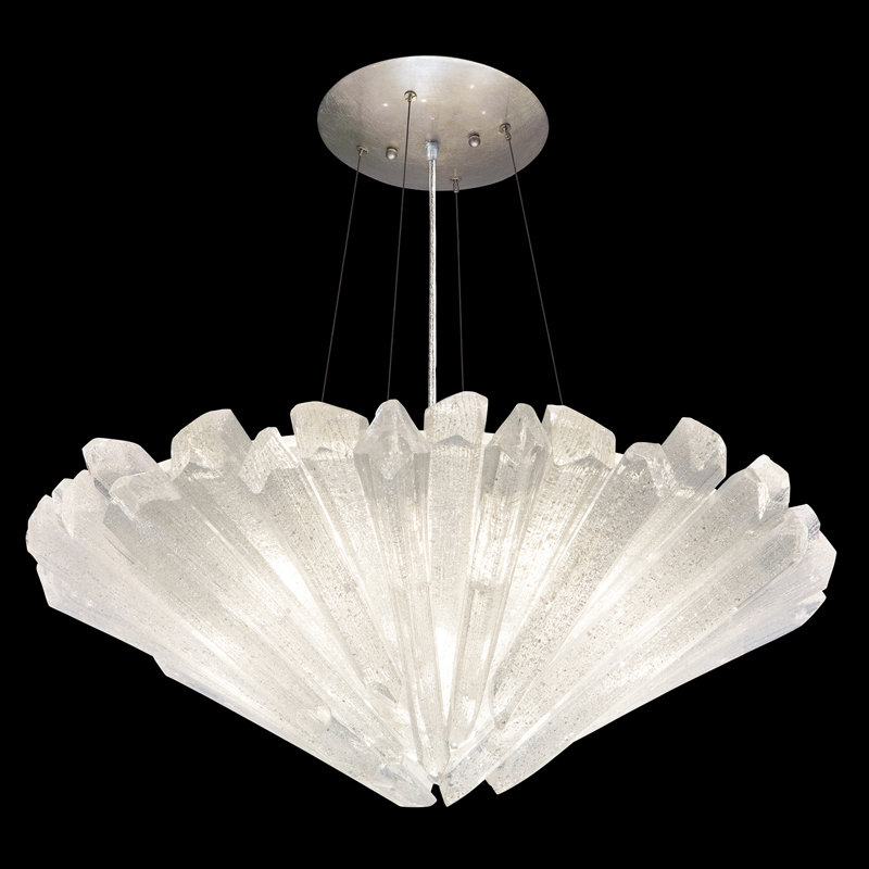 Luminaire suspendu rond 22 po Diamantina