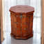 Solid Wood Abstract Accent Chest