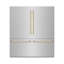 ZLINE Autograph 72 in. Built-In Refrigerator w/ Gray Interior and Bronze Accents-349037846