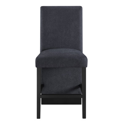 Chaise 2 pièces MIRIAM NOIR, 2 pièces
