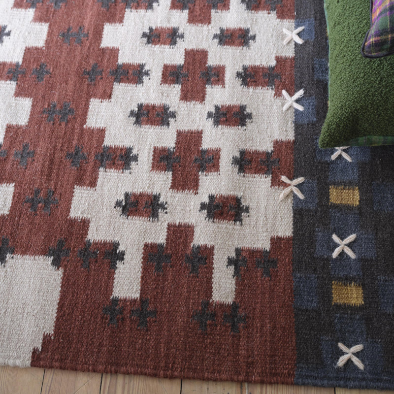 Firle Rosewood Rug, Rectangle 6'7" x 9'10"