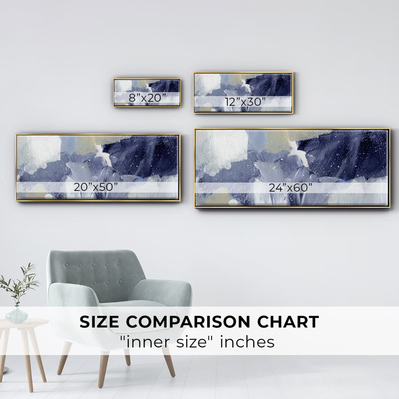 Sky Break II- Framed Canvas