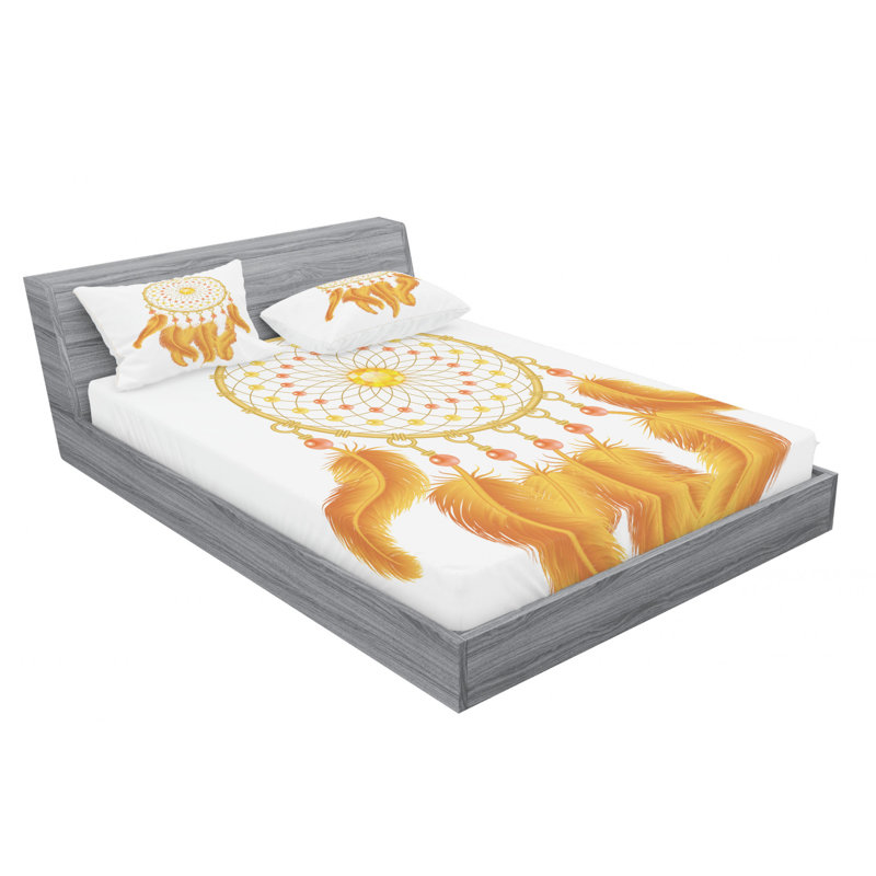 Microfiber Sheet Set, Full Sheet Set with Fitted Sheet