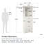 Akaylia 65.7'' - 95.7'' Walk-In Tower