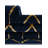 Glam Navy Blue Gold Area Rug-86615378