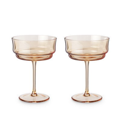 Tulip Coupes in Amber