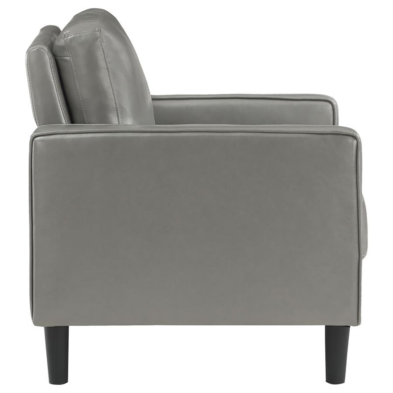 Fauteuil Worsham, Gris