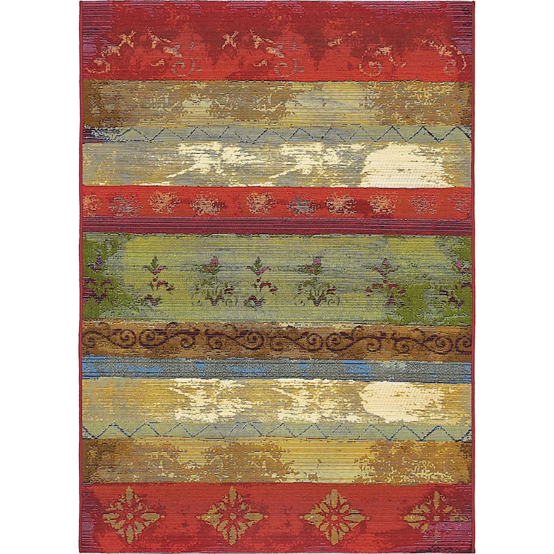 Tapis d'extérieur couleur véranda Fiesta, Rectangle 4 pi x 6 pi