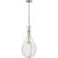 Cholena 1-Light Aged Brass Mini Pendant Light-98691643