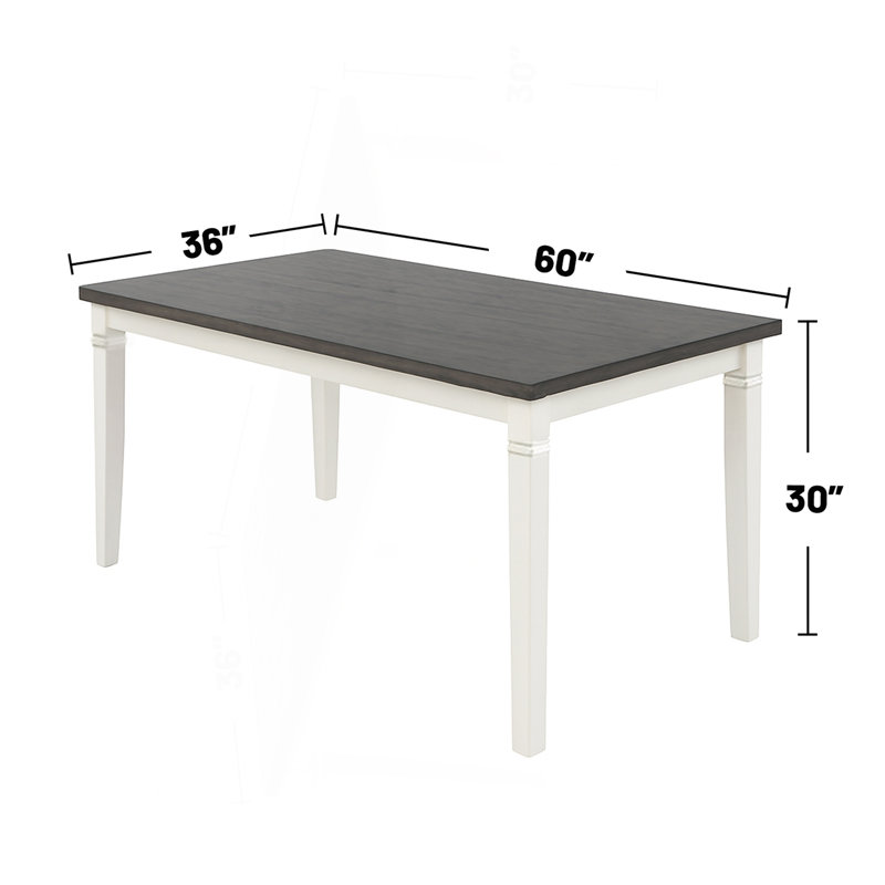 6 Piece Wood Dining Set